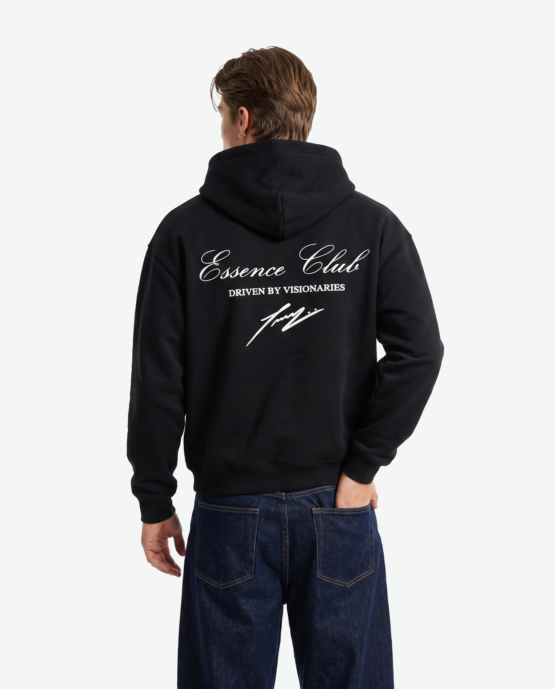 Essence Club Hoodie Black