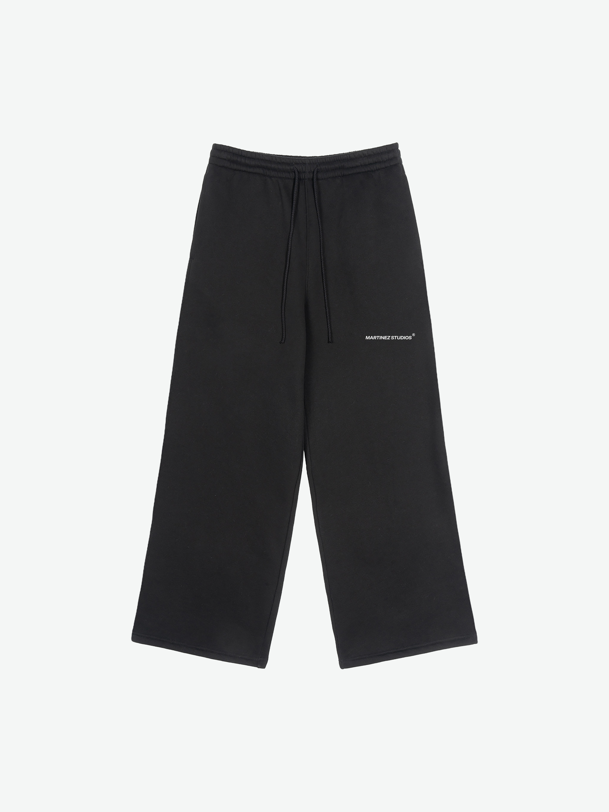 REBORN Straight Sweatpant — Black