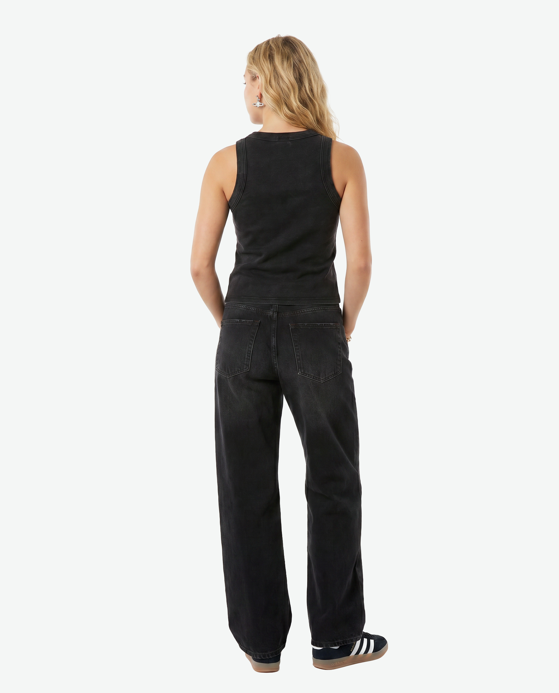 REBORN Tank — Black Washed