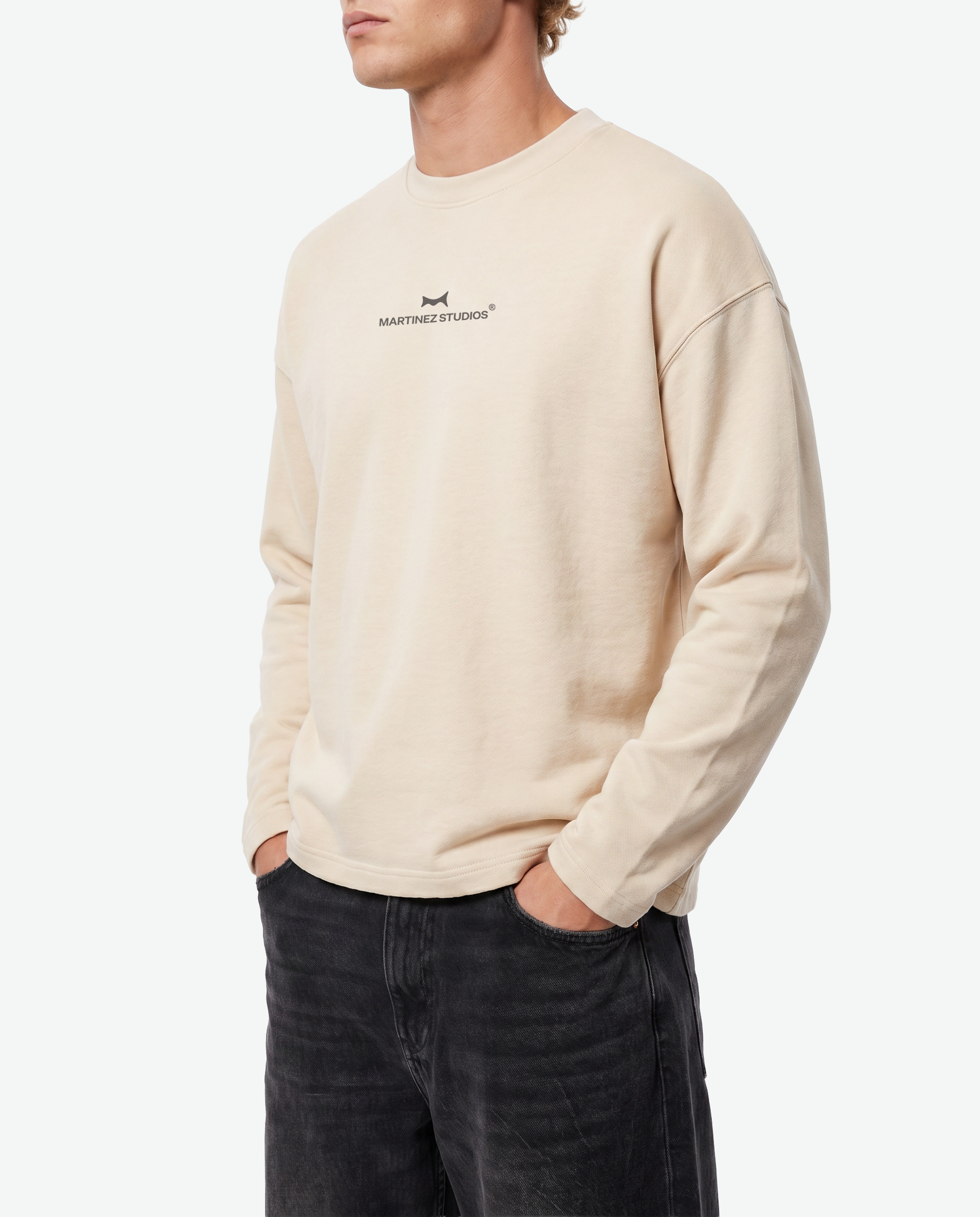REBORN Waffle Long Sleeve — Apricot