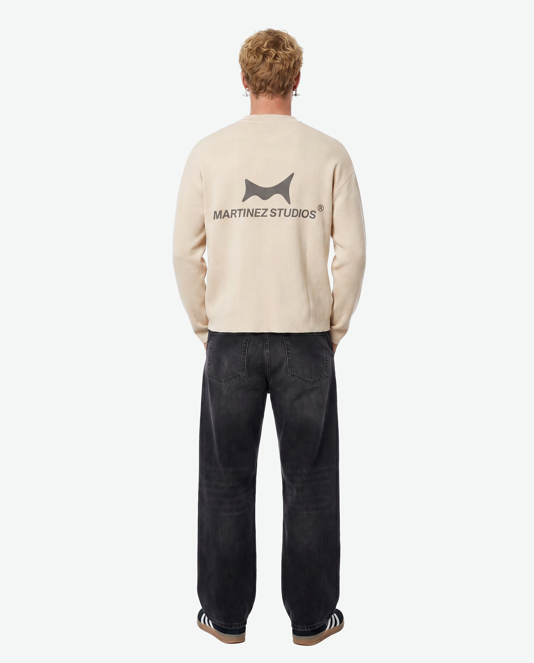 REBORN Waffle Long Sleeve — Apricot