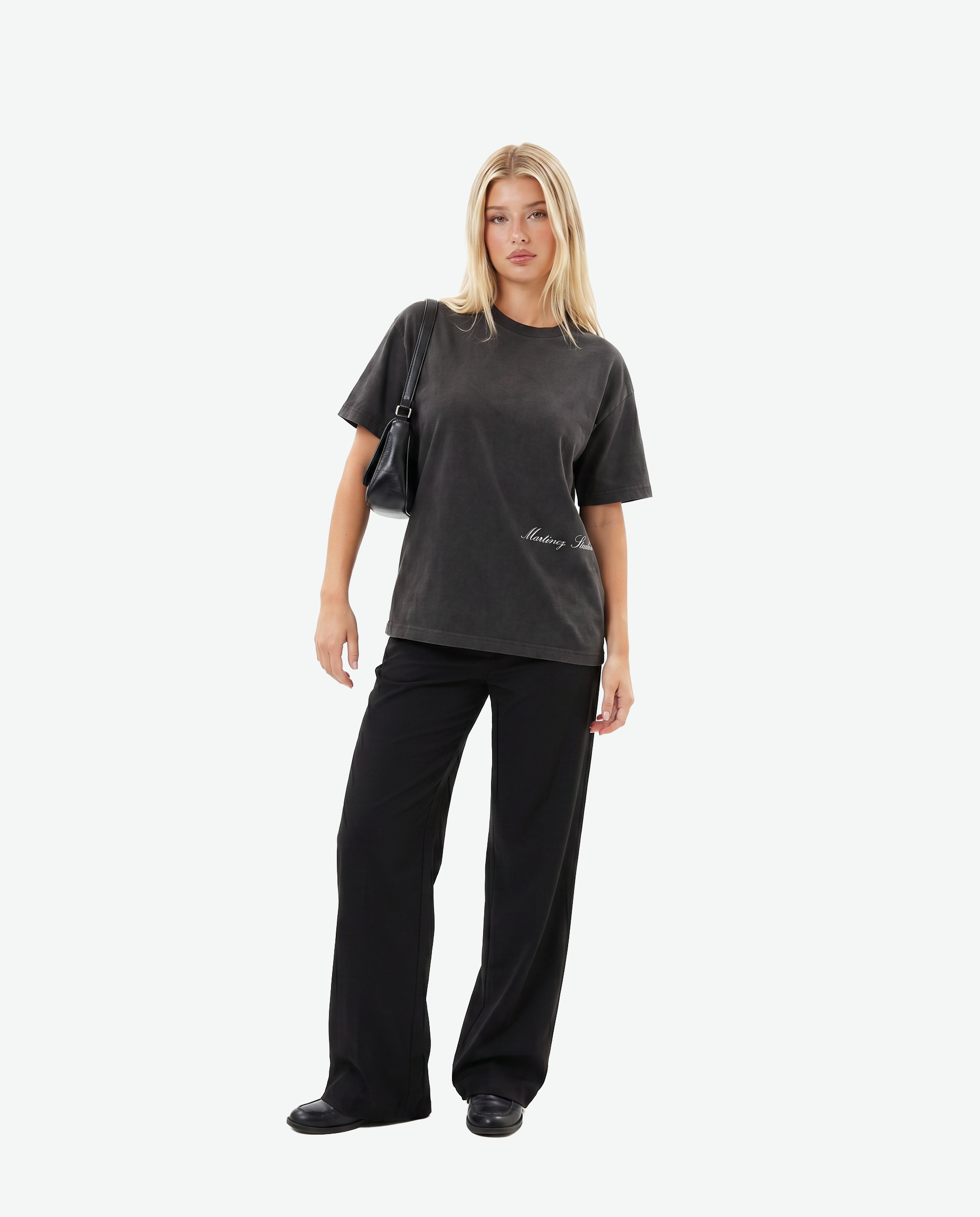 Essence Boxy T-Shirt BLACK
