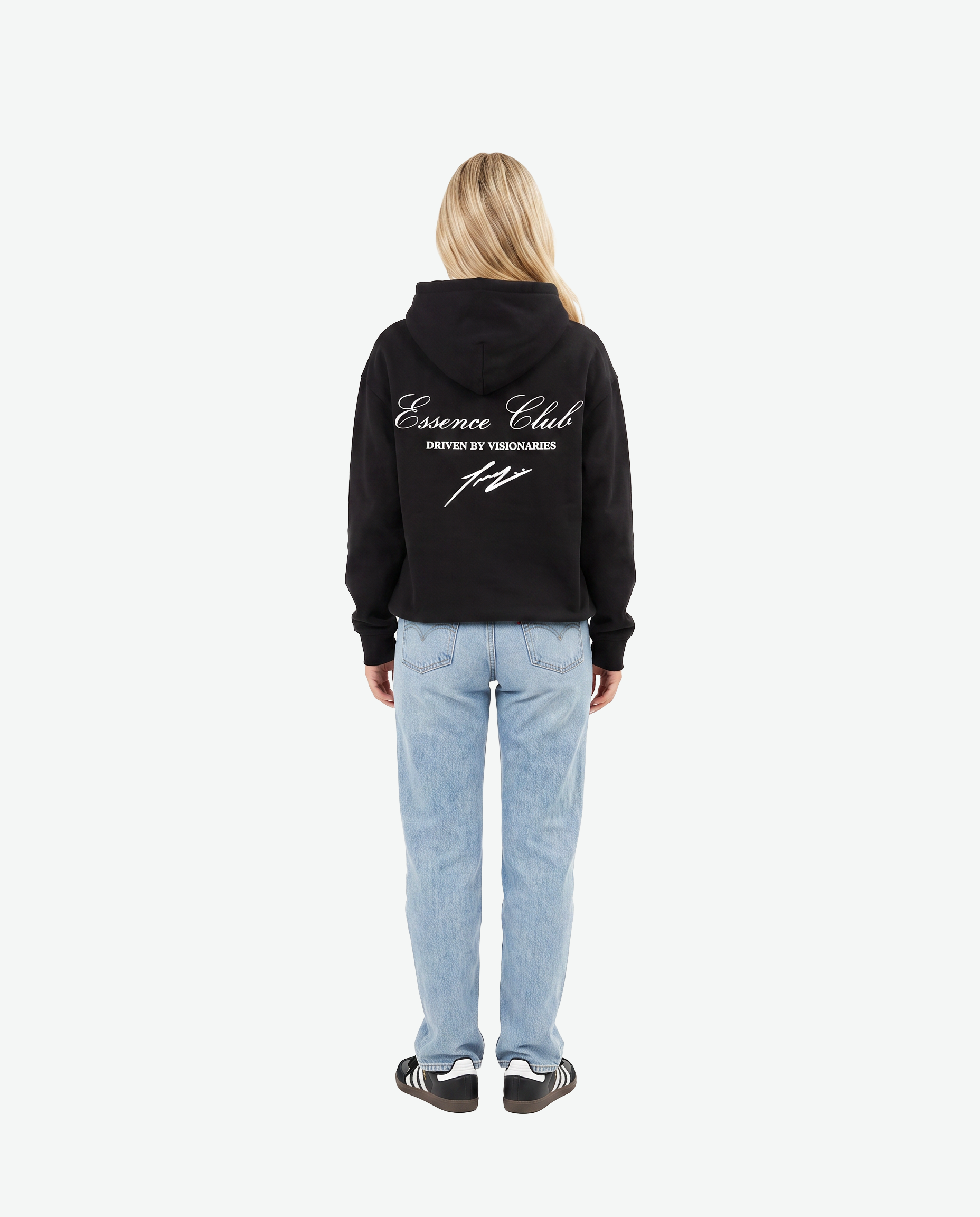 Essence Club Hoodie Black