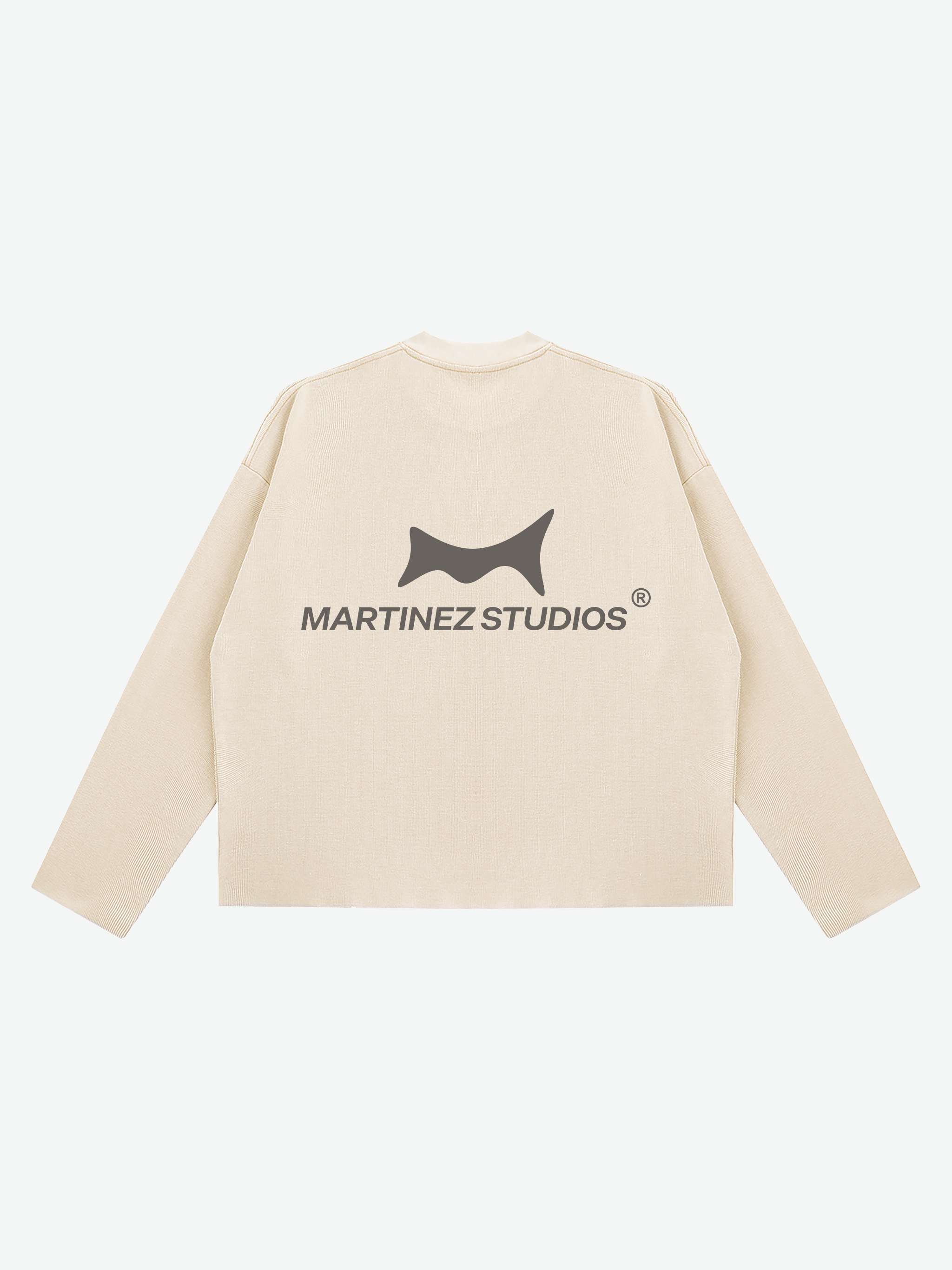REBORN Waffle Long Sleeve — Apricot