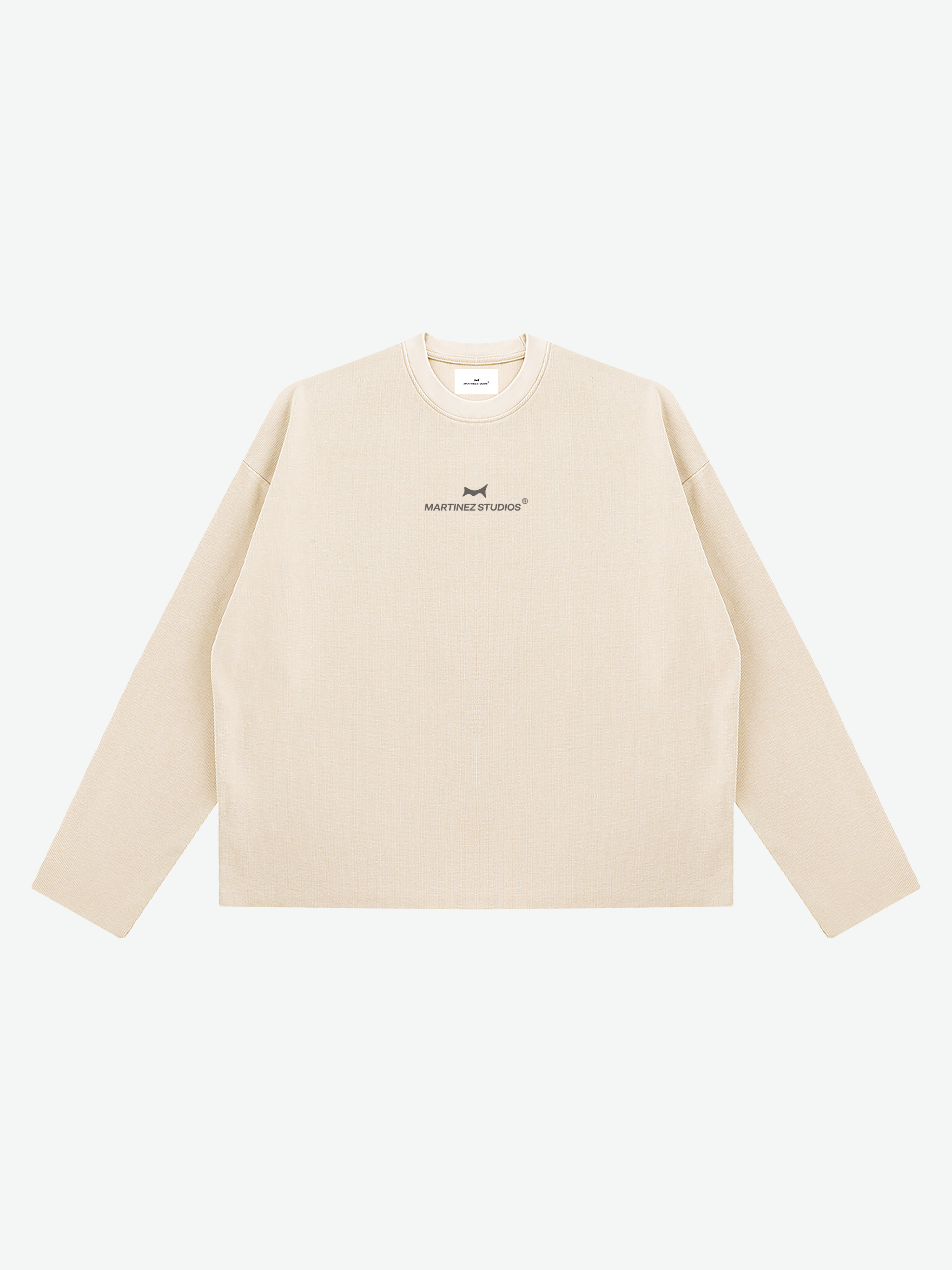 REBORN Waffle Long Sleeve — Apricot