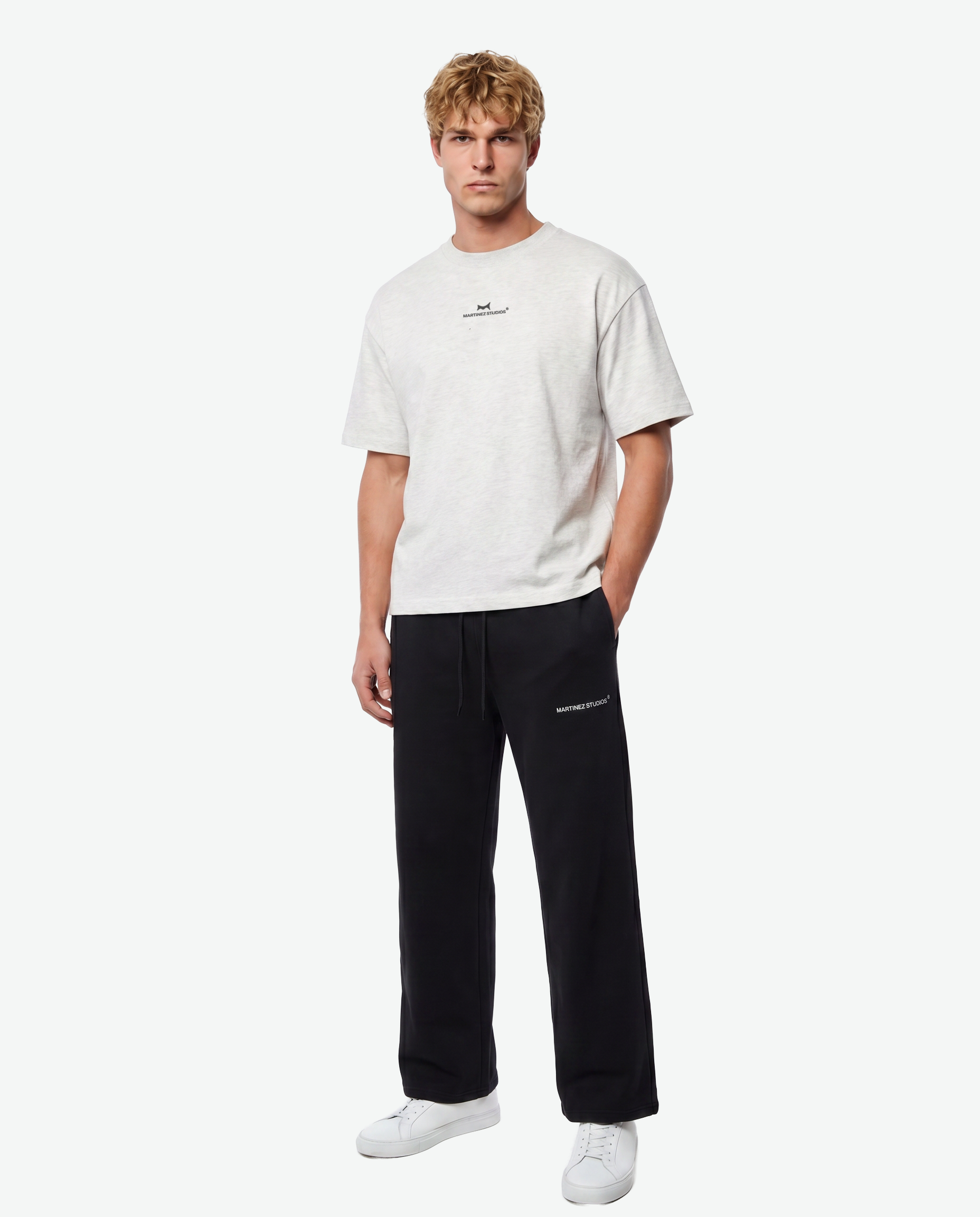 REBORN Straight Sweatpant — Black